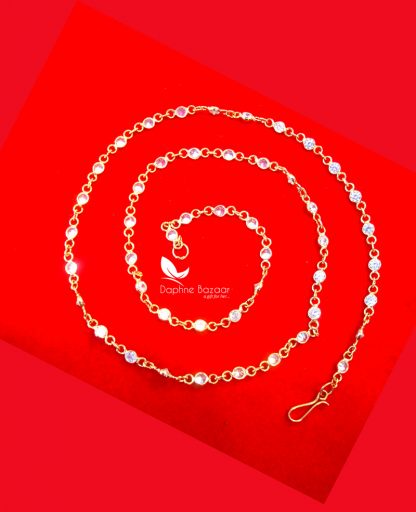 T64, Daphne Handmade Golden Zircon Chain for Women