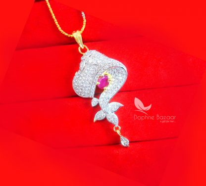 PE47P, Daphne Pink Zircon Pendant Valentine Surprise Gift for Wife