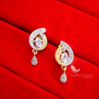 PE62E, Daphne Premium Quality Zircon Earrings