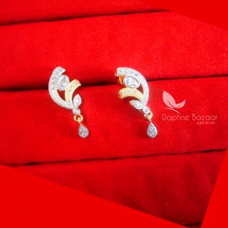 PE76E, Daphne Premium Quality Zircon Earring Gift for Wife