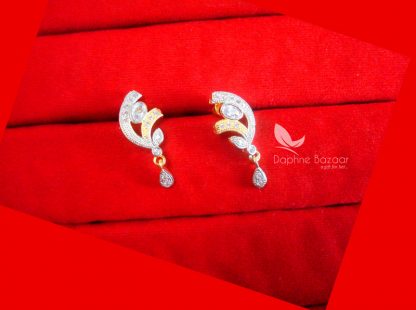 PE76E, Daphne Premium Quality Zircon Earring Gift for Wife