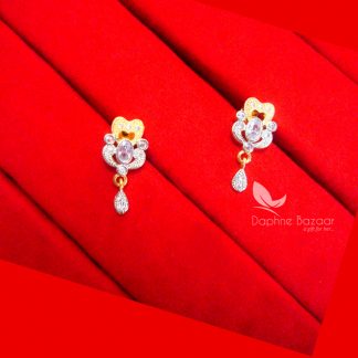 PE80E, Daphne Premium Quality Zircon Earrings Gift for Wife