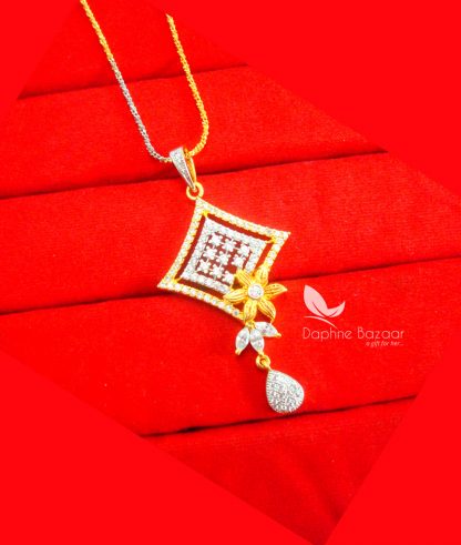 PE83P, Daphne Premium Quality Zircon Pendant Gift for Wife