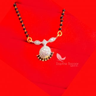 T65P, Daphne Cute Tiny Mangalsutra Pendent for Women