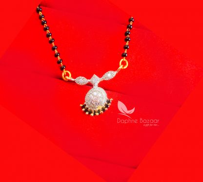 T65P, Daphne Cute Tiny Mangalsutra Pendent for Women