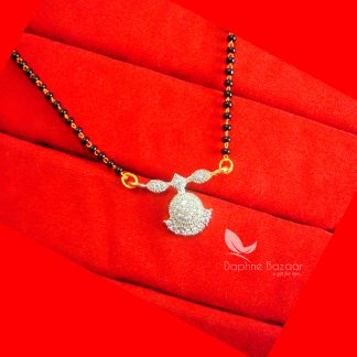 T68P, Daphne Cute Tiny Mangalsutra Pendent for Women