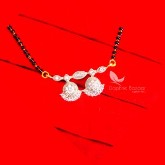 T69P, Daphne Cute Tiny Mangalsutra Pendent for Women