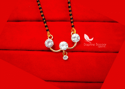 HC83 Daphne Cute Zircon Mangalsutra pendant for Women, Gift for wife