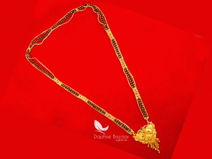 ME34, Daphne Handmade Golden Mangalsutra for Women, Gift for Wife full view