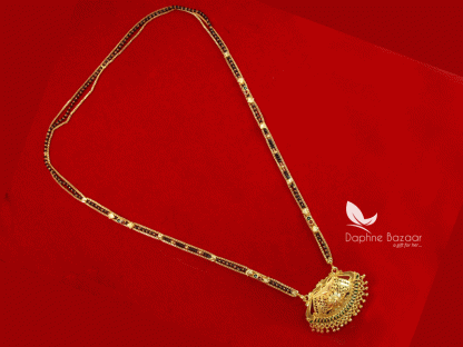 ME35, Daphne Handmade Golden Mangalsutra for Women, Gift for Wife full view