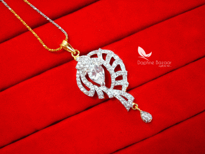 PE96, Daphne Zircon Pendant Set gift for wife