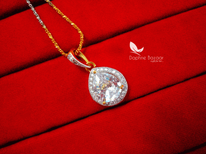 Z80, Daphne Premium Quality Zircon Pendant Gift for Wife