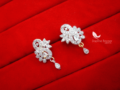 PE61, Daphne Zircon Studded Earrings For Women, Best Gift For Wife2