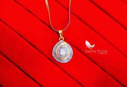 Z48, Daphne Premium Quality Zircon Pendant Gift for Wife