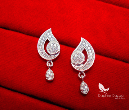PN21, Daphne Fascination Premium Quality Zircon Earrings Gift for Wife