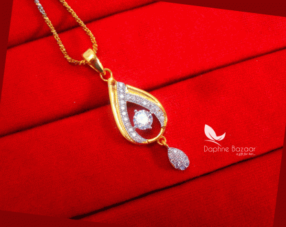 PN22, Daphne Allure Premium Quality Zircon Pendant Gift for Wife