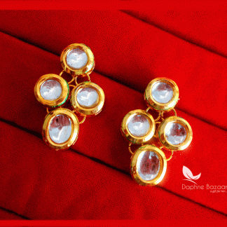 KE55, Daphne Traditional Kundan Hanging Earrings For Women, Best Gift For Girlfriend