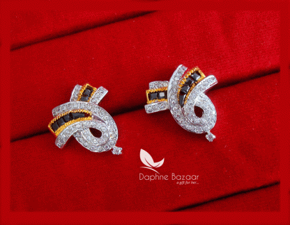 PN41, Daphne Blossom Premium Quality Zircon Earrings Gift for Wife