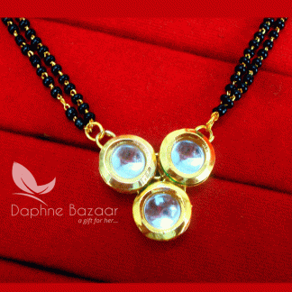ME40 Daphne Bollywood Style Fascinating Kundan Work Mangalsutra Karwa Chauth Special For Wife