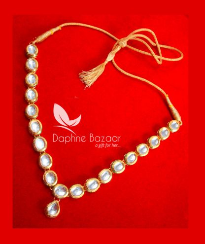 NC70 Traditional Kundan Necklace Diwali Special For Women-full view