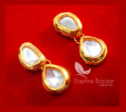 NC71 Traditional Kundan Earrings Diwali Special For Women