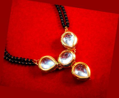 ME68 Daphne Bollywood Style Fascinating Kundan Work Mangalsutra Thanksgiving Special-2