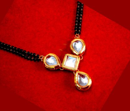 ME69 Daphne Bollywood Style Fascinating Kundan Work Mangalsutra Thanksgiving Special-2
