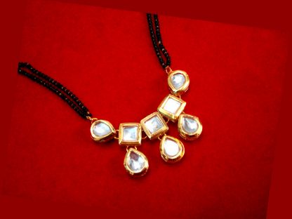 ME70 Daphne Bollywood Style Fascinating Kundan Work Mangalsutra Thanksgiving Special-2