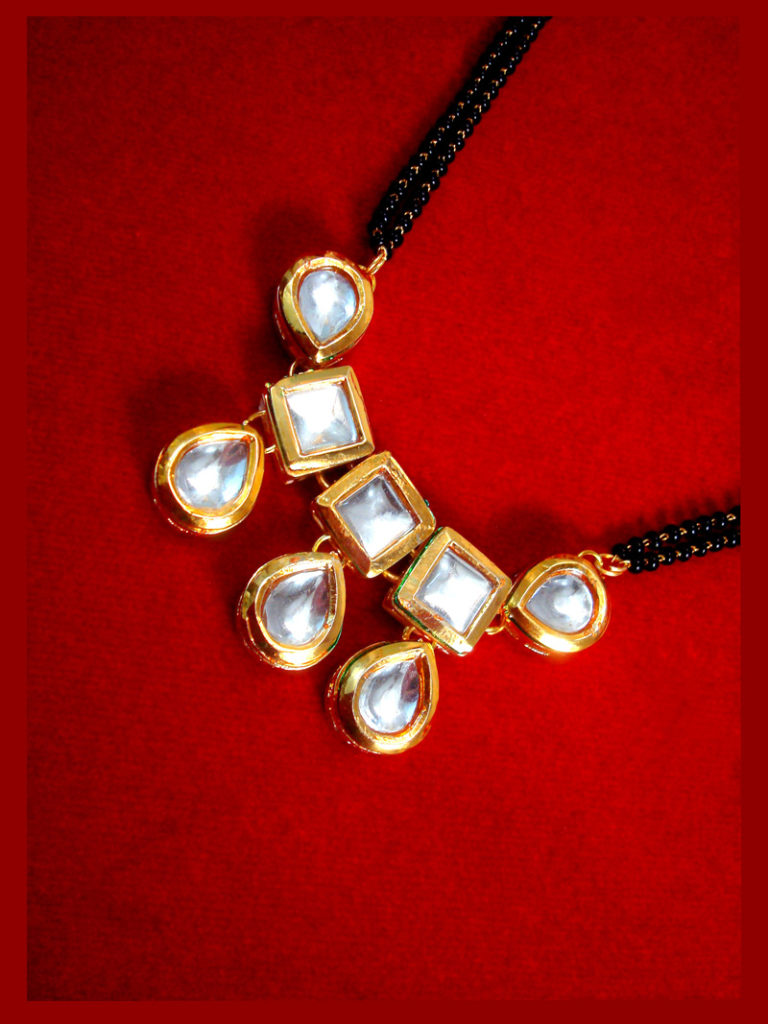 ME70 Daphne Bollywood Style Fascinating Kundan Work Mangalsutra Thanksgiving Special-3