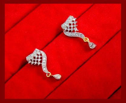 S91, Daphne New Indian Fashion Zircon Studded Earrings for Women