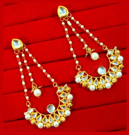 HC34, Daphne Gorgeous Kundan Mangalsutra and Maang Tikka Set For New Year for Women-4