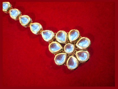 MAG 70, Daphne Traditional Floral Kundan Carving Maang Tikka For Women-1