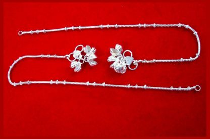 AN11 Daphne Sterling Silver Classy Anklets Pairs for Women-3