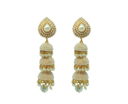 JM58 Daphne Indian Bollywood Earrings Jhumka Party Wedding Events For Women