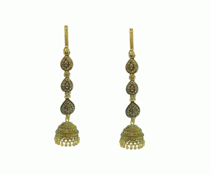 JM66 Daphne Indian Bollywood Earrings Jhumka Party Wedding Events For Women
