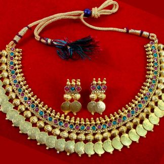 NK29 Daphne Amazing Traditional Ginni Chain Necklace For Wedding Events-1