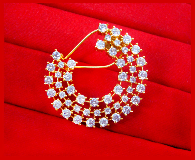Daphne Bollywood Celib Zircon Earrings Best Surprise Birthday Gift for Girlfriend ZE90 single view