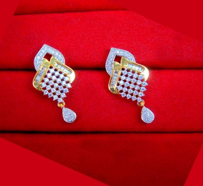 Daphne Handcrafted Premium Zicon Party Wear Earrings for Women PN64