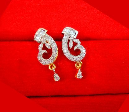 ZM14 Daphne Indian Fashion Zircon Ruby Earrings Set Gift For Wife