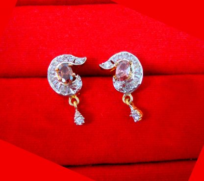 ZM17 Daphne Indian Fashion Zircon Ruby Earrings Set Gift For Wife