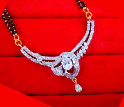 ZM20 Daphne Indian Bollywood Zircon Mangalsutra Gift For Wife
