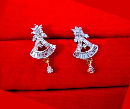 ZM21 Daphne Indian Bollywood Zircon Earrings Set Gift For Wife