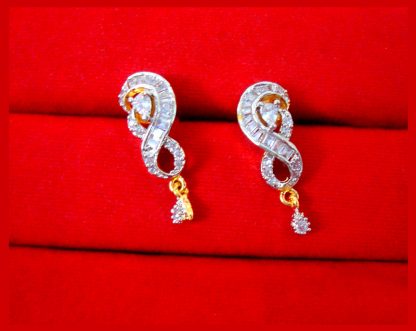 ZM22 Daphne Indian Bollywood Zircon Earrings Set Gift For Wife