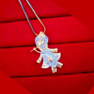 ZR67 Daphne Zircon Krishna Pendant For Gift