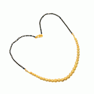 ME99 Daphne Shining Diva Golden Beads Mangalsutra For Women