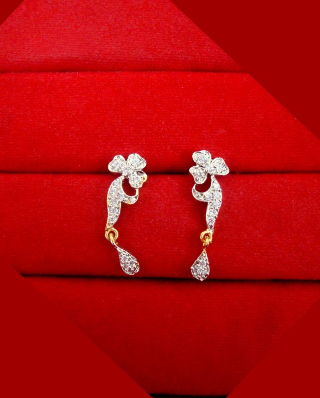 HC79 Daphne Handmade Flora Leaf Earring For KarvaChauth Special