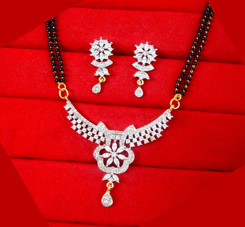 HC80 Daphne Handmade Flora Mangalsutra Set For KarvaChauth Special