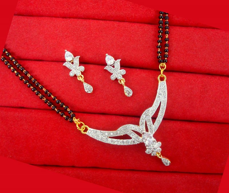 HC83 Daphne Handmade Flora Mangalsutra Set For KarvaChauth Special