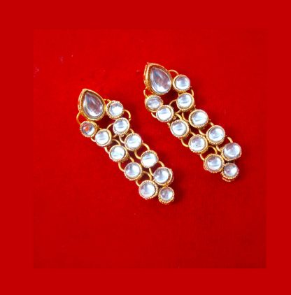 NA60 Traditional Kundan Earrings For Women