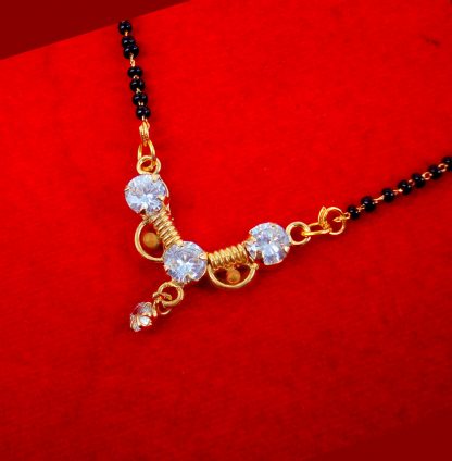 MN26 Daphne Cute Flora Zircon Mangalsutra Gift for Women